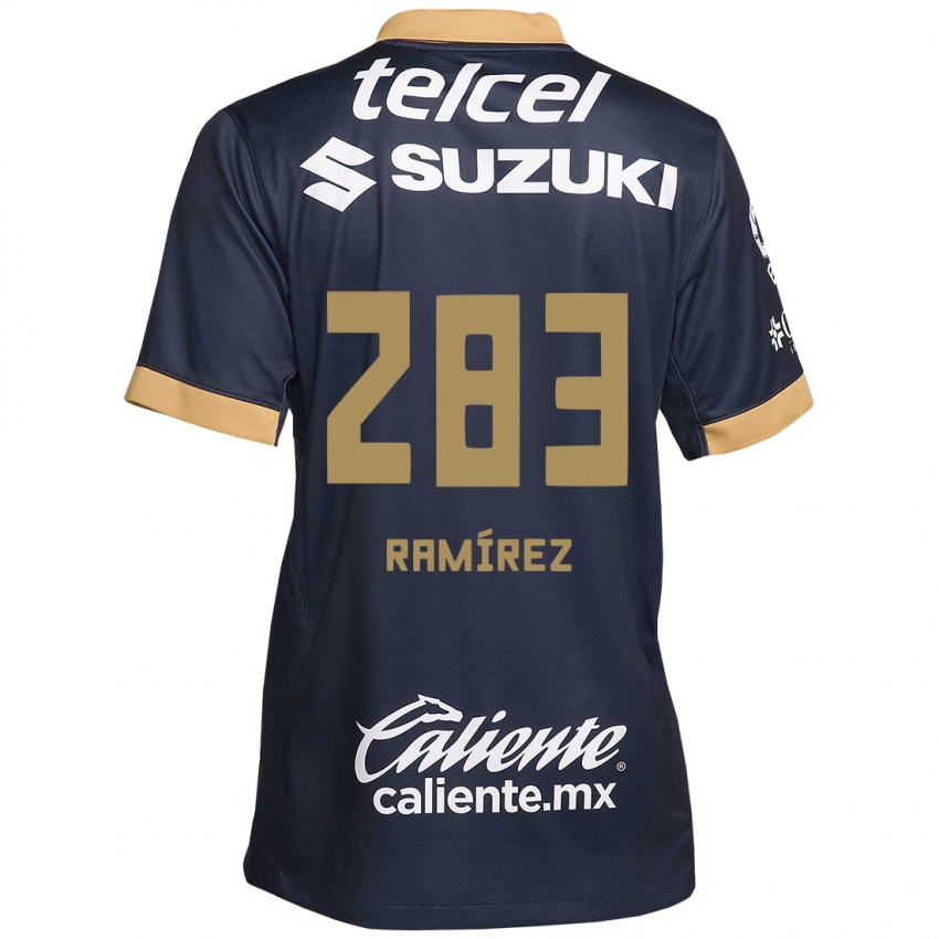 Herren Dennis Ramírez #283 Obsidian Gold Weiß Auswärtstrikot Trikot 2024/25 T-Shirt Österreich