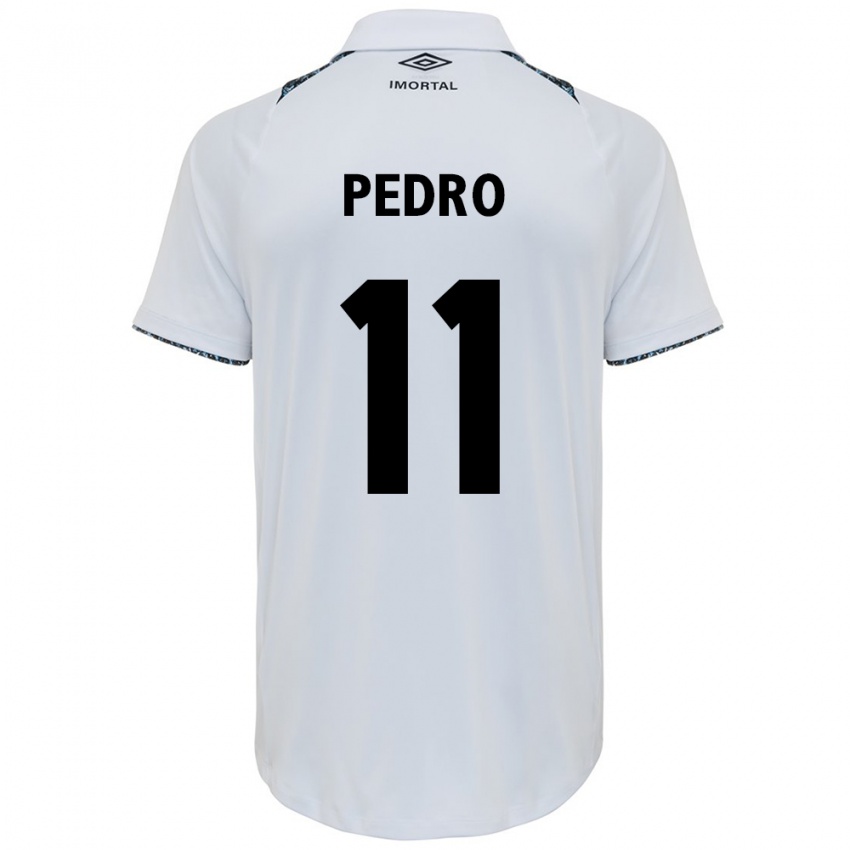 Herren João Pedro #11 Weiß Blau Auswärtstrikot Trikot 2024/25 T-Shirt Österreich