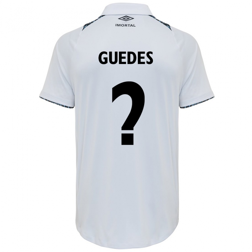 Herren Guilherme Guedes #0 Weiß Blau Auswärtstrikot Trikot 2024/25 T-Shirt Österreich