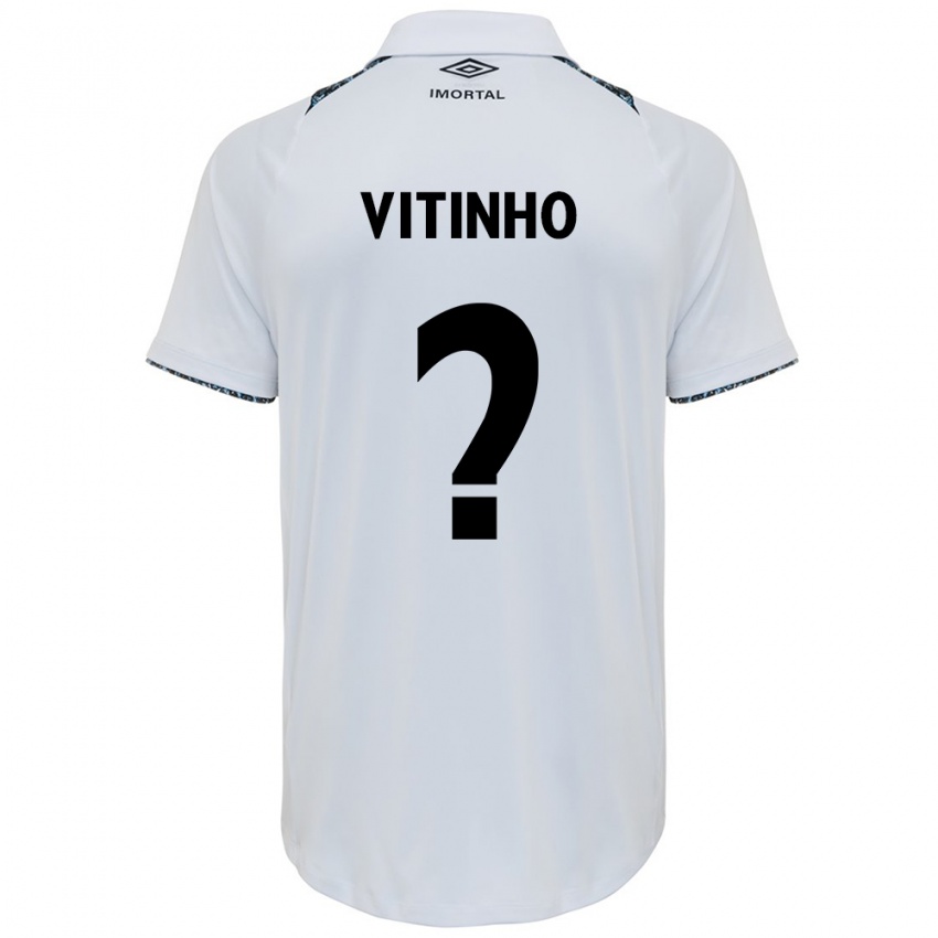 Herren Vitinho #0 Weiß Blau Auswärtstrikot Trikot 2024/25 T-Shirt Österreich