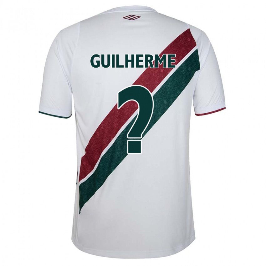 Herren Luiz Guilherme #0 Weiß Grün Kastanienbraun Auswärtstrikot Trikot 2024/25 T-Shirt Österreich