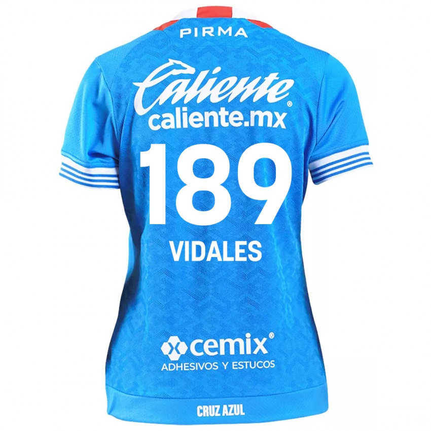 Damen Álvaro Vidales #189 Himmelblau Heimtrikot Trikot 2024/25 T-Shirt Österreich