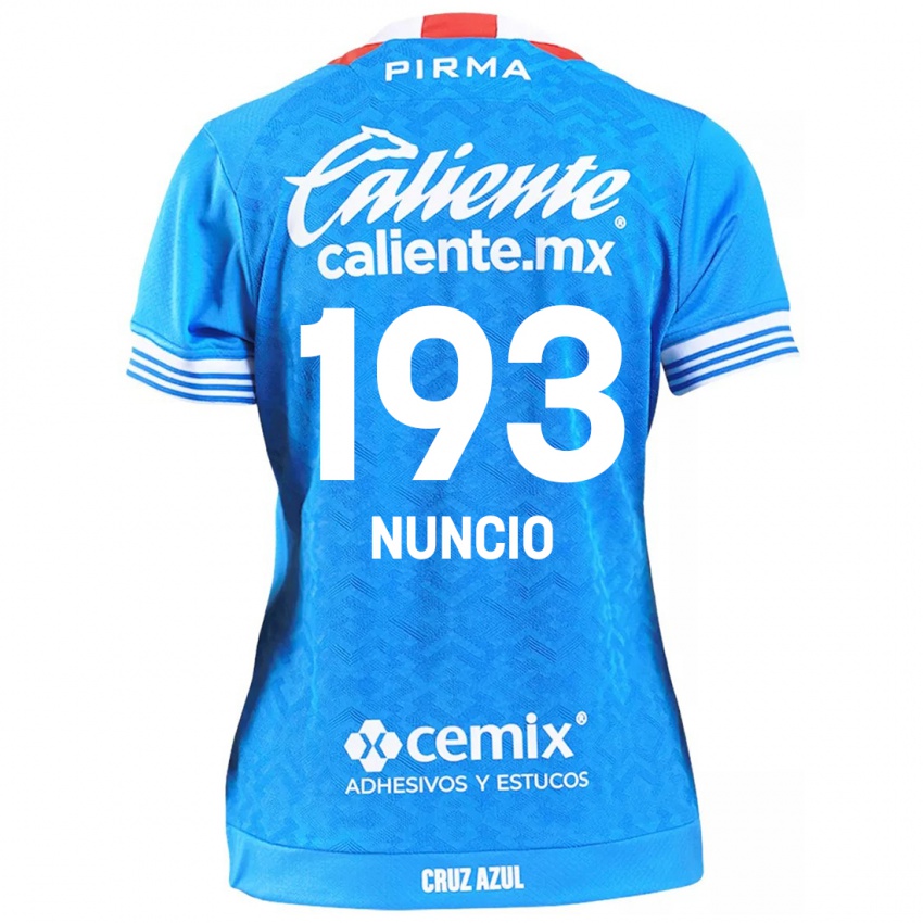 Damen Jorge Nuncio #193 Himmelblau Heimtrikot Trikot 2024/25 T-Shirt Österreich