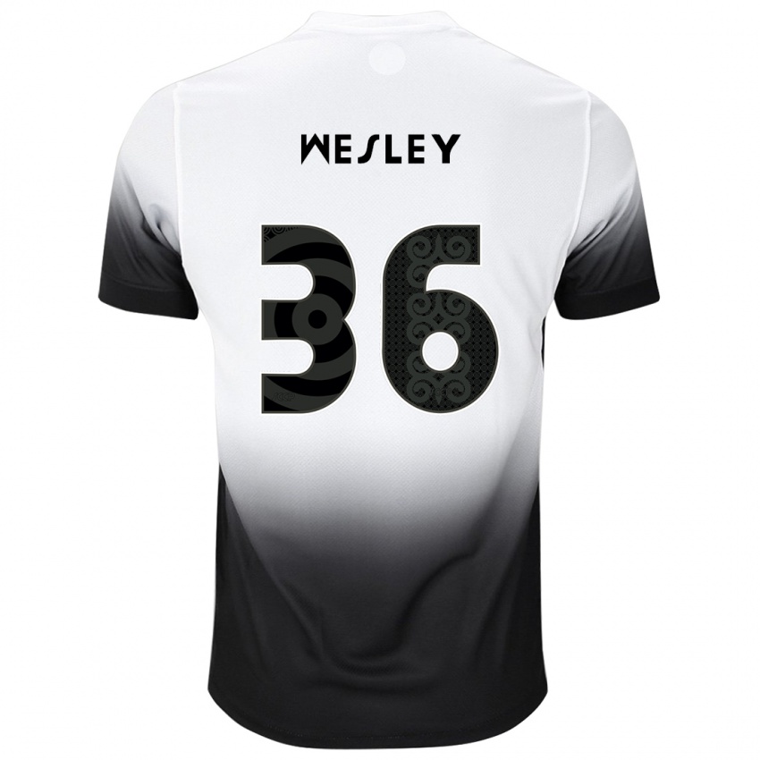 Damen Wesley #36 Weiß Schwarz Heimtrikot Trikot 2024/25 T-Shirt Österreich