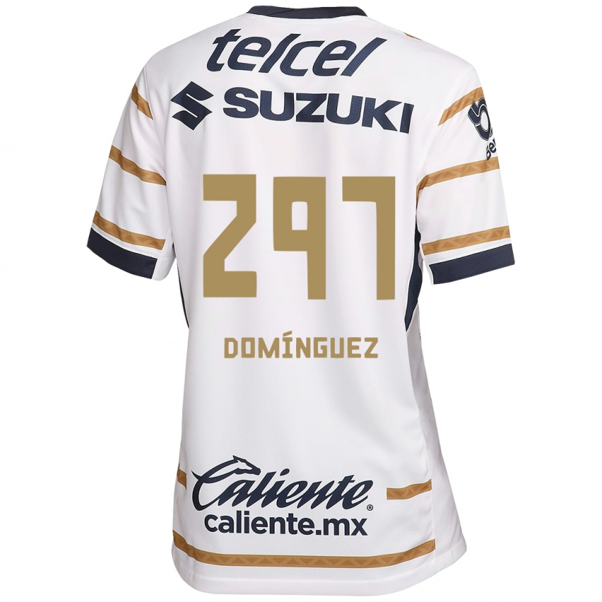 Damen Julio Dominguez #297 Weißer Obsidian Heimtrikot Trikot 2024/25 T-Shirt Österreich