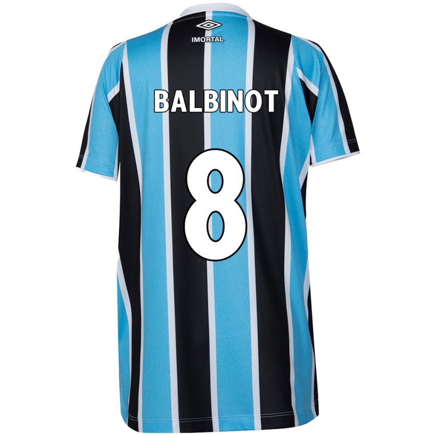 Damen Manu Balbinot #8 Blau Schwarz Weiß Heimtrikot Trikot 2024/25 T-Shirt Österreich