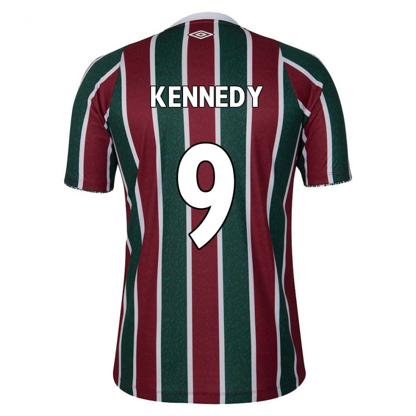 Damen John Kennedy #9 Grün Kastanienbraun Weiß Heimtrikot Trikot 2024/25 T-Shirt Österreich