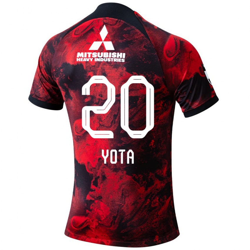 Damen Yota Sato #20 Rot Schwarz Heimtrikot Trikot 2024/25 T-Shirt Österreich