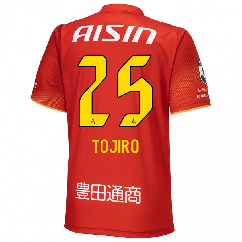 Damen Tojiro Kubo #25 Rot Weiß Gelb Heimtrikot Trikot 2024/25 T-Shirt Österreich