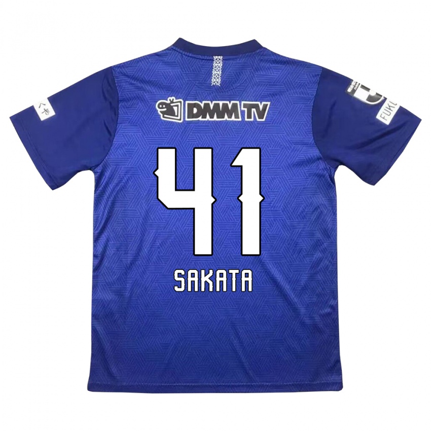 Damen Daiki Sakata #41 Dunkelblau Heimtrikot Trikot 2024/25 T-Shirt Österreich