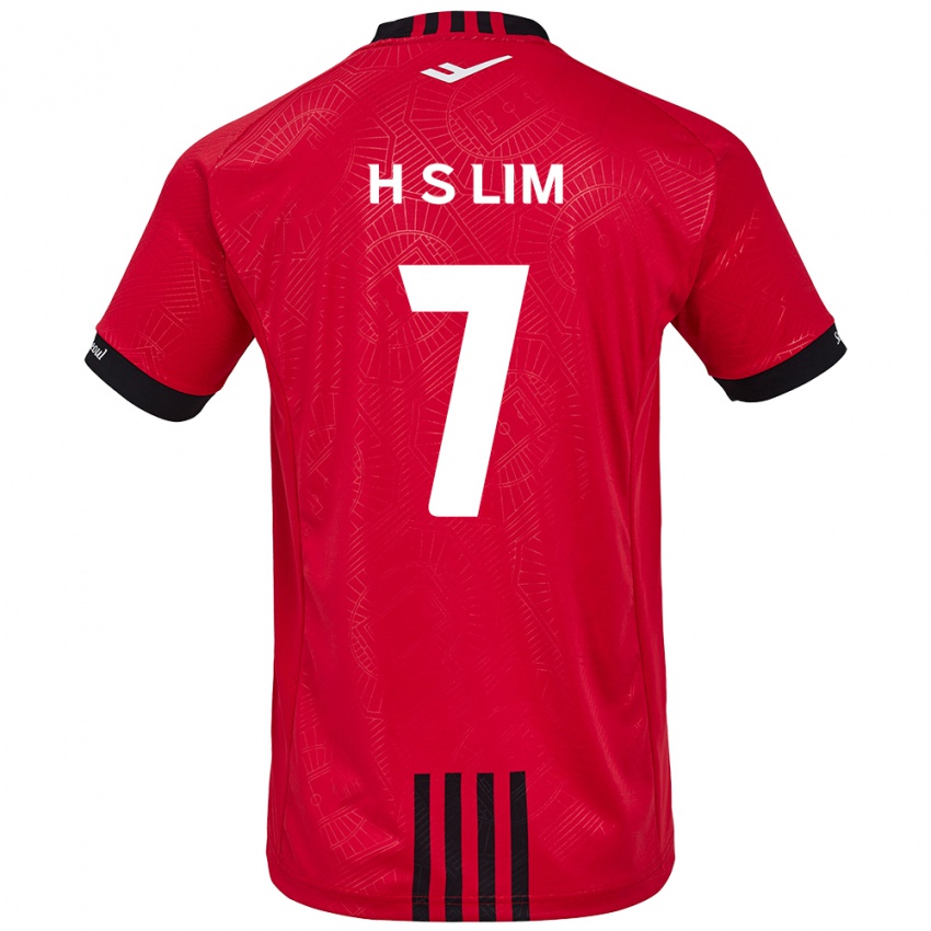 Damen Sang-Hyub Lim #7 Rot Schwarz Heimtrikot Trikot 2024/25 T-Shirt Österreich