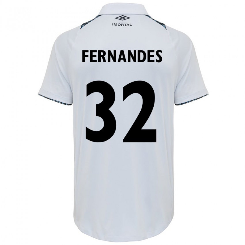 Damen Nathan Fernandes #32 Weiß Blau Auswärtstrikot Trikot 2024/25 T-Shirt Österreich