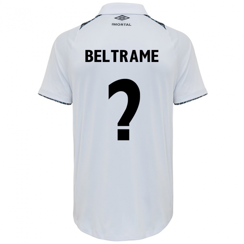 Damen Thiago Beltrame #0 Weiß Blau Auswärtstrikot Trikot 2024/25 T-Shirt Österreich