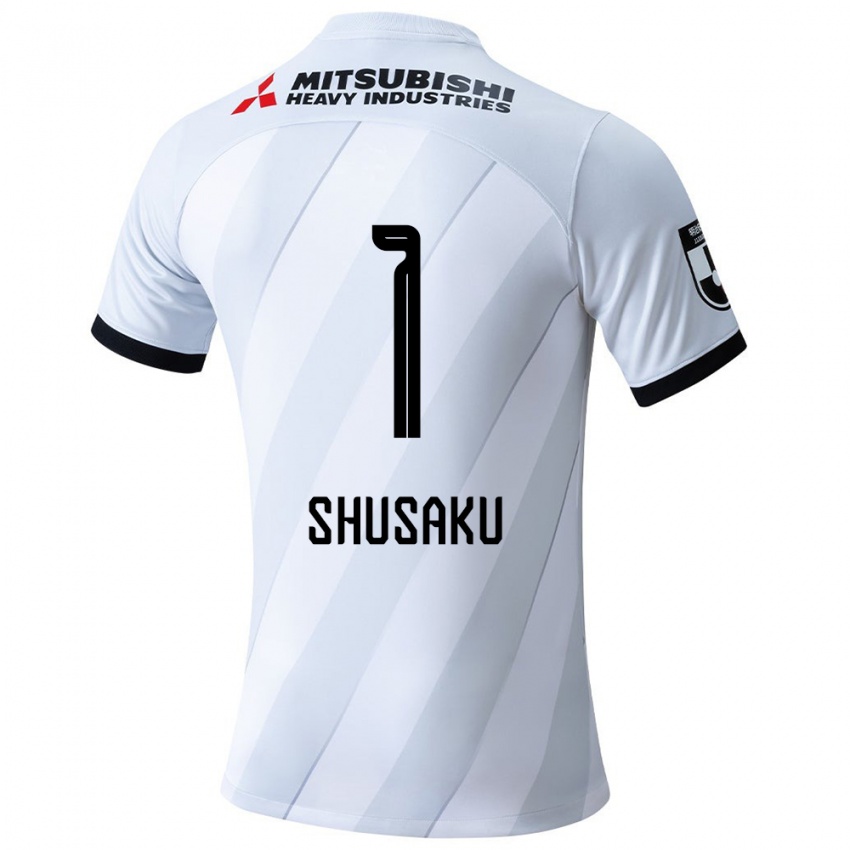 Damen Shusaku Nishikawa #1 Weiß Grau Auswärtstrikot Trikot 2024/25 T-Shirt Österreich