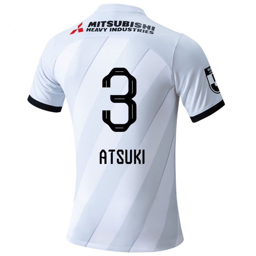 Damen Atsuki Ito #3 Weiß Grau Auswärtstrikot Trikot 2024/25 T-Shirt Österreich