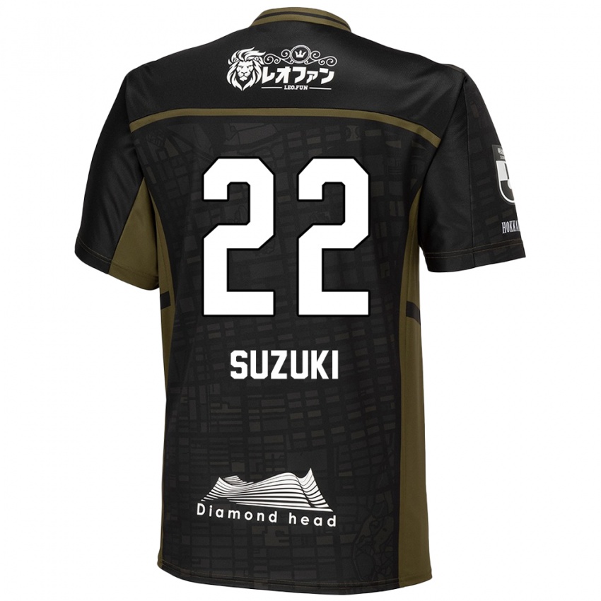 Damen So Suzuki #22 Schwarz Grün Auswärtstrikot Trikot 2024/25 T-Shirt Österreich