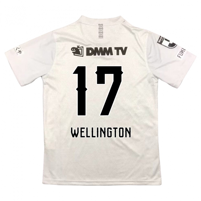 Damen Wellington #17 Grauschwarz Auswärtstrikot Trikot 2024/25 T-Shirt Österreich