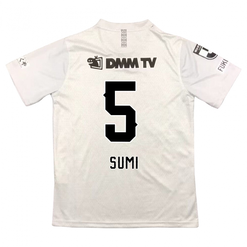 Damen Kotaro Sumi #5 Grauschwarz Auswärtstrikot Trikot 2024/25 T-Shirt Österreich