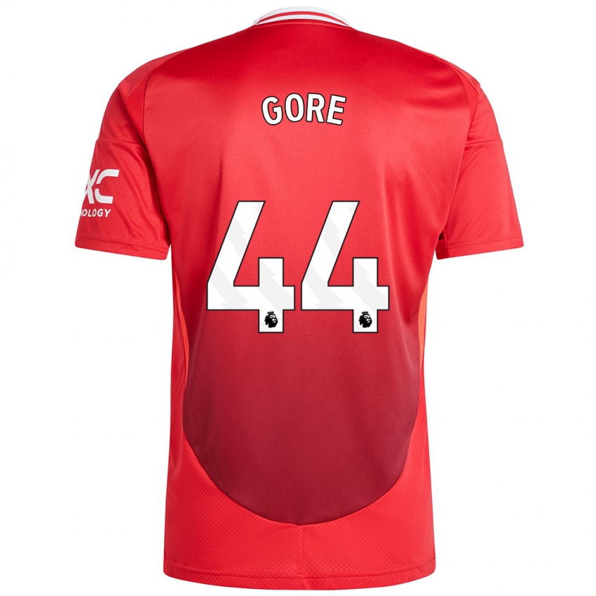 Kinder Daniel Gore #44 Hellrot Heimtrikot Trikot 2024/25 T-Shirt Österreich