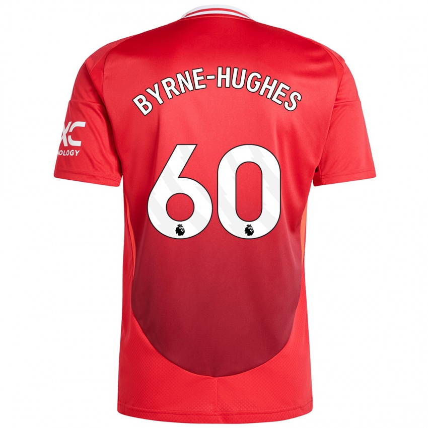 Kinder Cameron Byrne-Hughes #60 Hellrot Heimtrikot Trikot 2024/25 T-Shirt Österreich