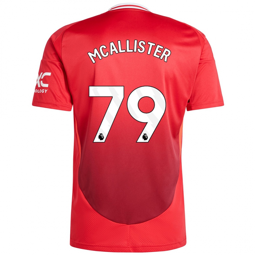 Kinder Finley Mcallister #79 Hellrot Heimtrikot Trikot 2024/25 T-Shirt Österreich