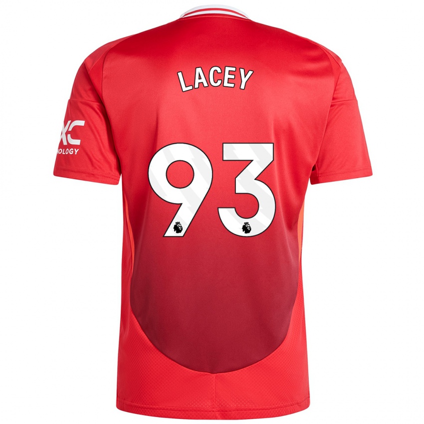 Kinder Shea Lacey #93 Hellrot Heimtrikot Trikot 2024/25 T-Shirt Österreich