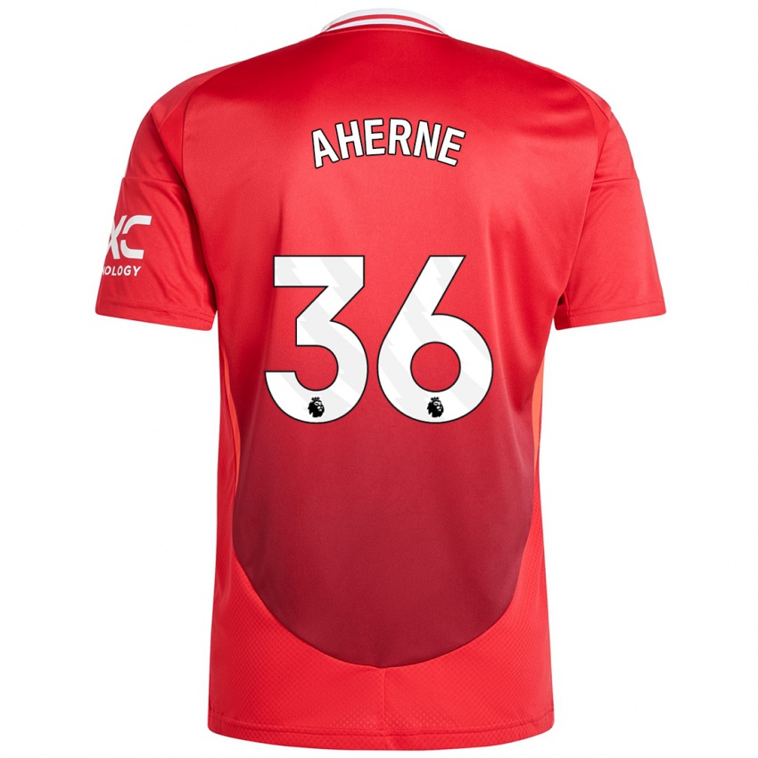 Kinder Alyssa Aherne #36 Hellrot Heimtrikot Trikot 2024/25 T-Shirt Österreich