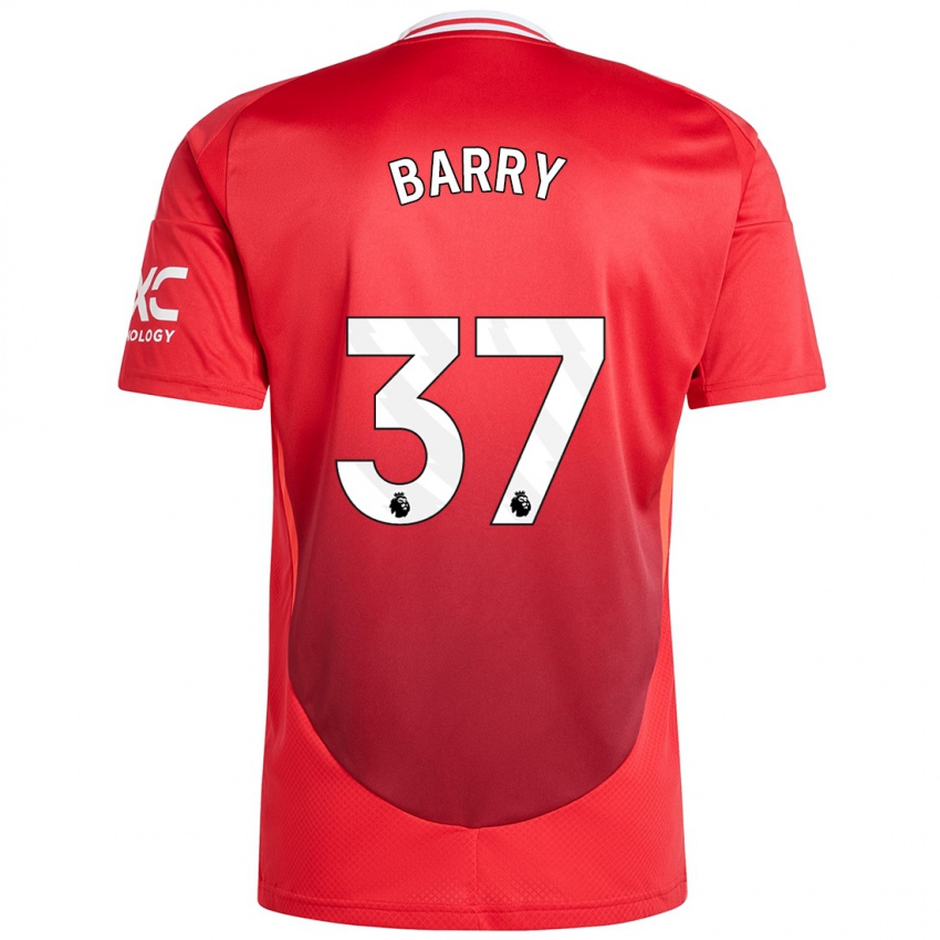 Kinder Keira Barry #37 Hellrot Heimtrikot Trikot 2024/25 T-Shirt Österreich