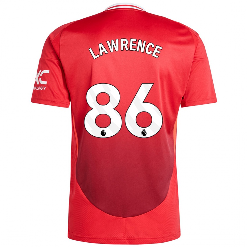 Kinder Marcus Lawrence #86 Hellrot Heimtrikot Trikot 2024/25 T-Shirt Österreich