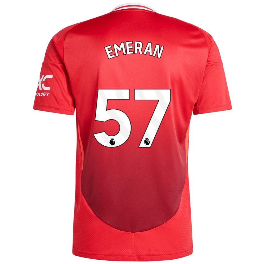 Kinder Noam Emeran #57 Hellrot Heimtrikot Trikot 2024/25 T-Shirt Österreich