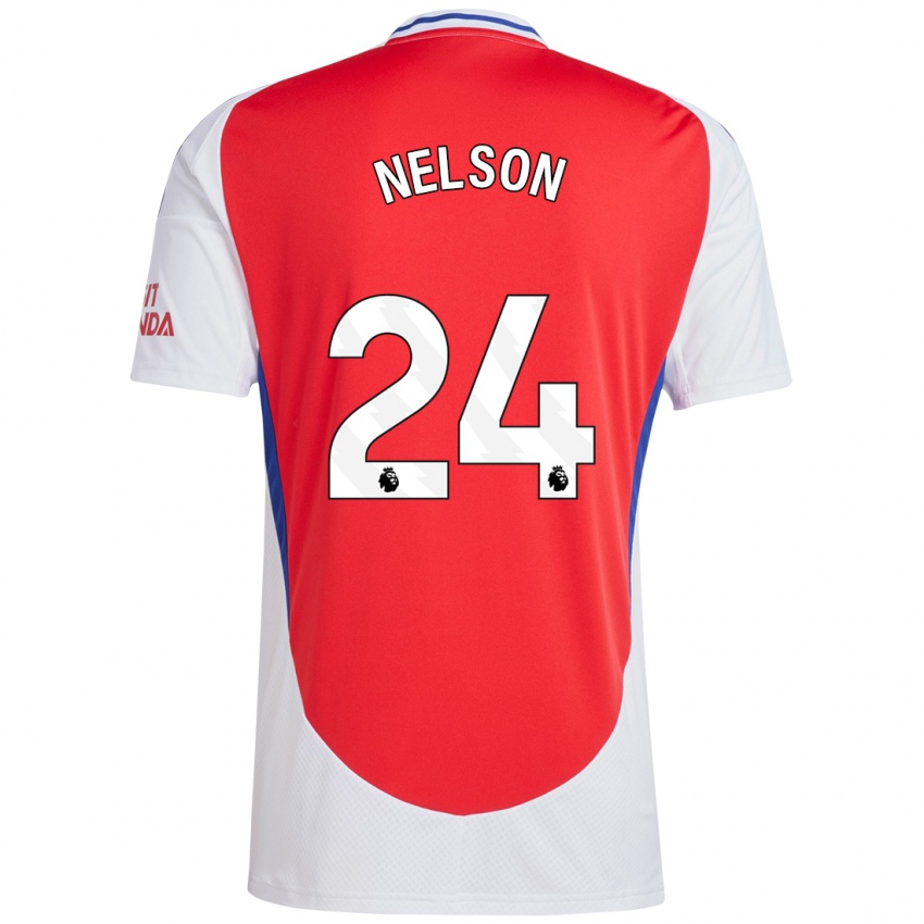 Kinder Reiss Nelson #24 Rot Weiß Heimtrikot Trikot 2024/25 T-Shirt Österreich