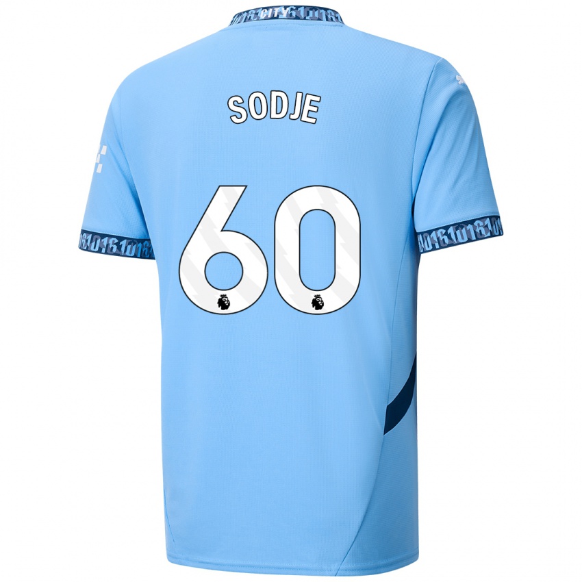 Kinder Tai Sodje #60 Marineblau Heimtrikot Trikot 2024/25 T-Shirt Österreich