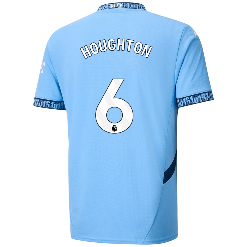 Kinder Steph Houghton #6 Marineblau Heimtrikot Trikot 2024/25 T-Shirt Österreich