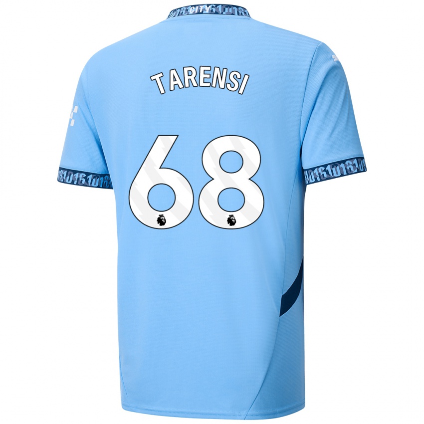 Kinder Oscar Tarensi #68 Marineblau Heimtrikot Trikot 2024/25 T-Shirt Österreich