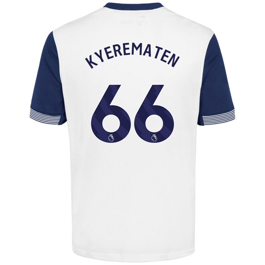 Kinder Rio Kyerematen #66 Weiß Blau Heimtrikot Trikot 2024/25 T-Shirt Österreich