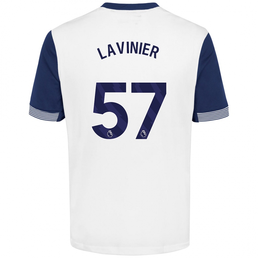 Kinder Marcel Lavinier #57 Weiß Blau Heimtrikot Trikot 2024/25 T-Shirt Österreich