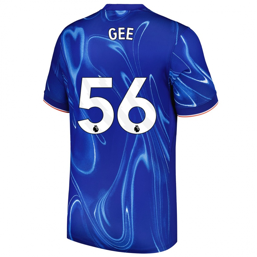 Kinder Billy Gee #56 Blau Weiß Heimtrikot Trikot 2024/25 T-Shirt Österreich