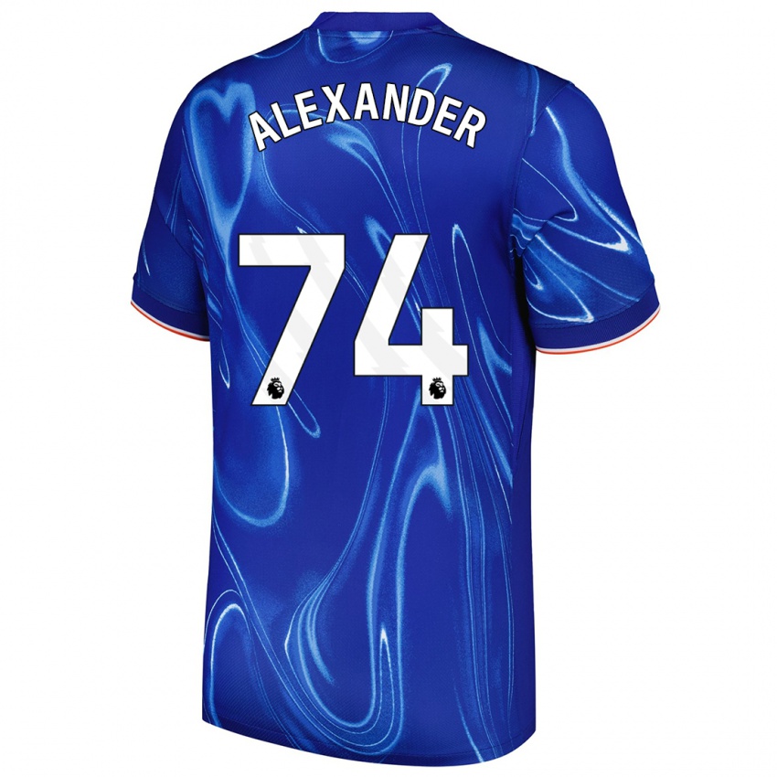 Kinder Reiss Alexander Russell-Denny #74 Blau Weiß Heimtrikot Trikot 2024/25 T-Shirt Österreich