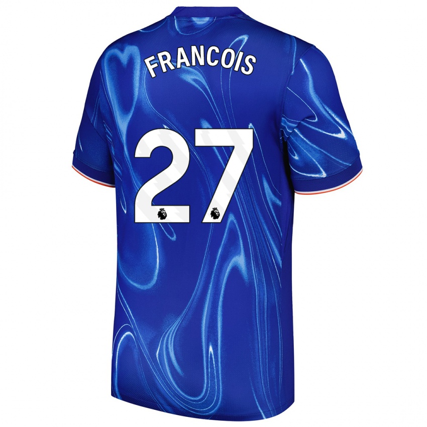 Kinder Oriane Jean-François #27 Blau Weiß Heimtrikot Trikot 2024/25 T-Shirt Österreich