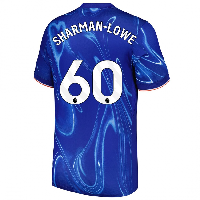 Kinder Teddy Sharman-Lowe #60 Blau Weiß Heimtrikot Trikot 2024/25 T-Shirt Österreich