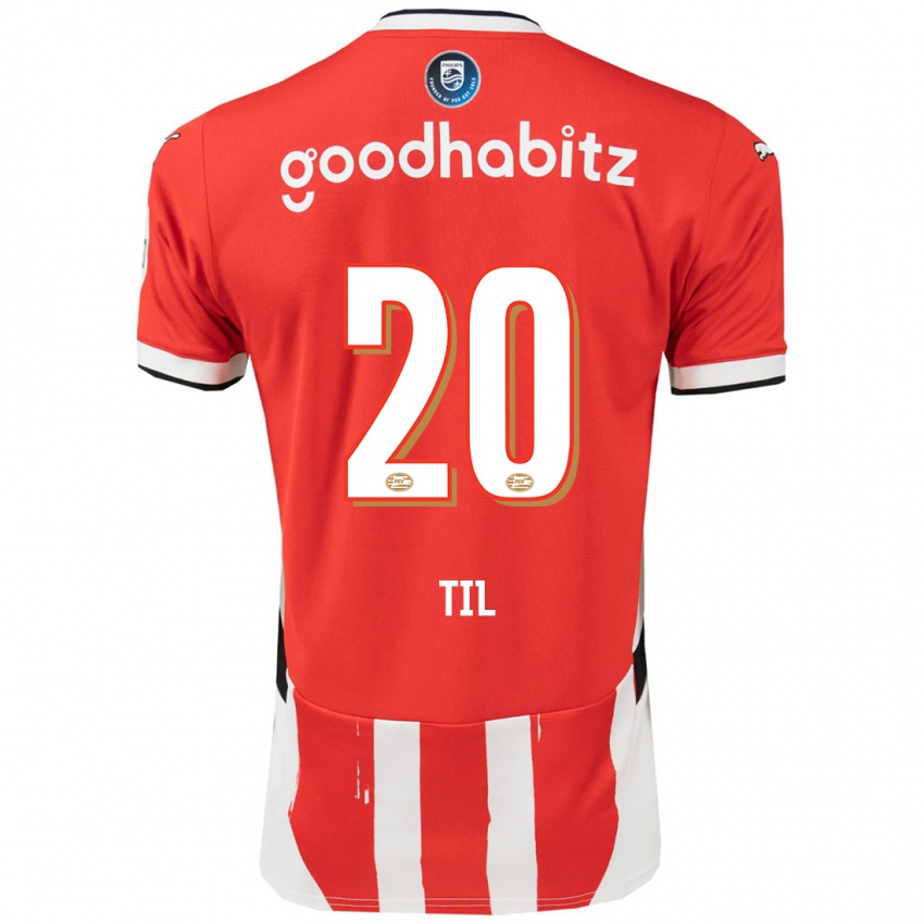 Kinder Guus Til #20 Rot Weiß Heimtrikot Trikot 2024/25 T-Shirt Österreich