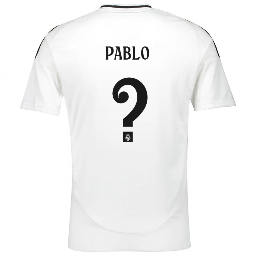 Kinder Pablo Ramón #0 Weiß Heimtrikot Trikot 2024/25 T-Shirt Österreich