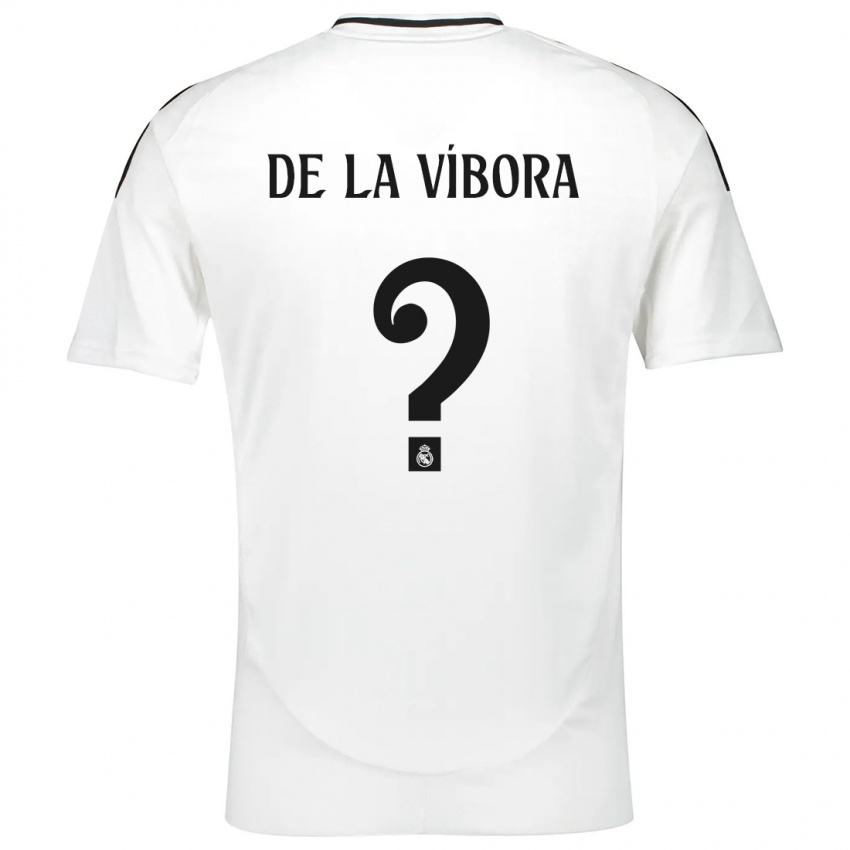 Kinder David De La Víbora #0 Weiß Heimtrikot Trikot 2024/25 T-Shirt Österreich