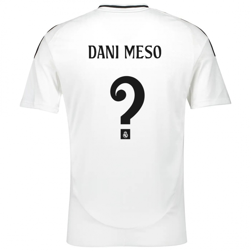 Kinder Dani Meso #0 Weiß Heimtrikot Trikot 2024/25 T-Shirt Österreich