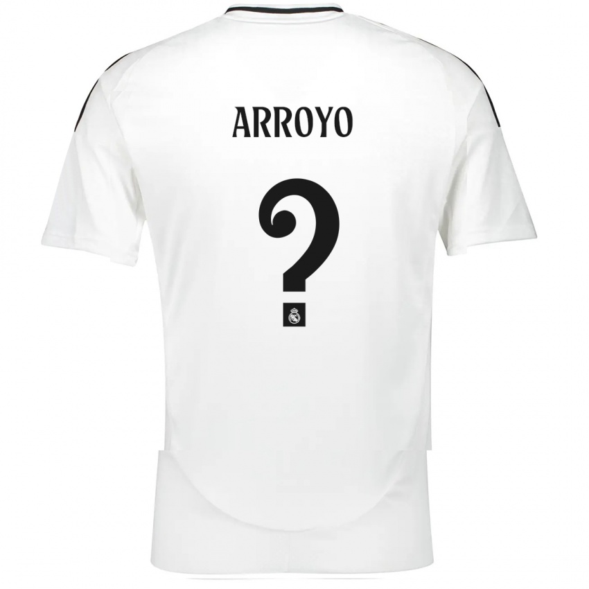 Kinder Diego Arroyo #0 Weiß Heimtrikot Trikot 2024/25 T-Shirt Österreich