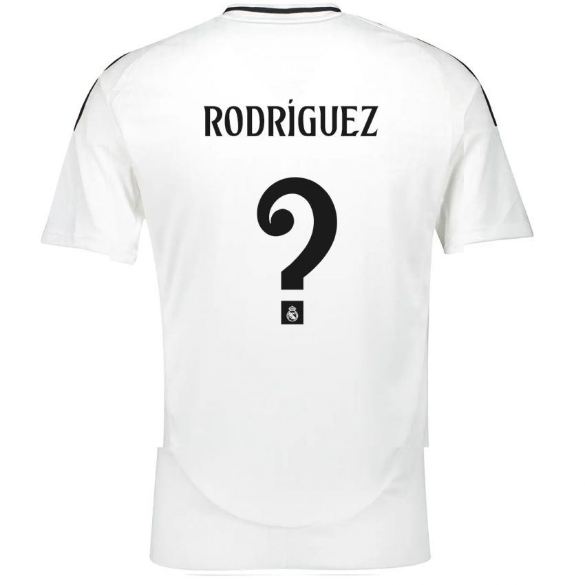 Kinder Álvaro Rodríguez #0 Weiß Heimtrikot Trikot 2024/25 T-Shirt Österreich