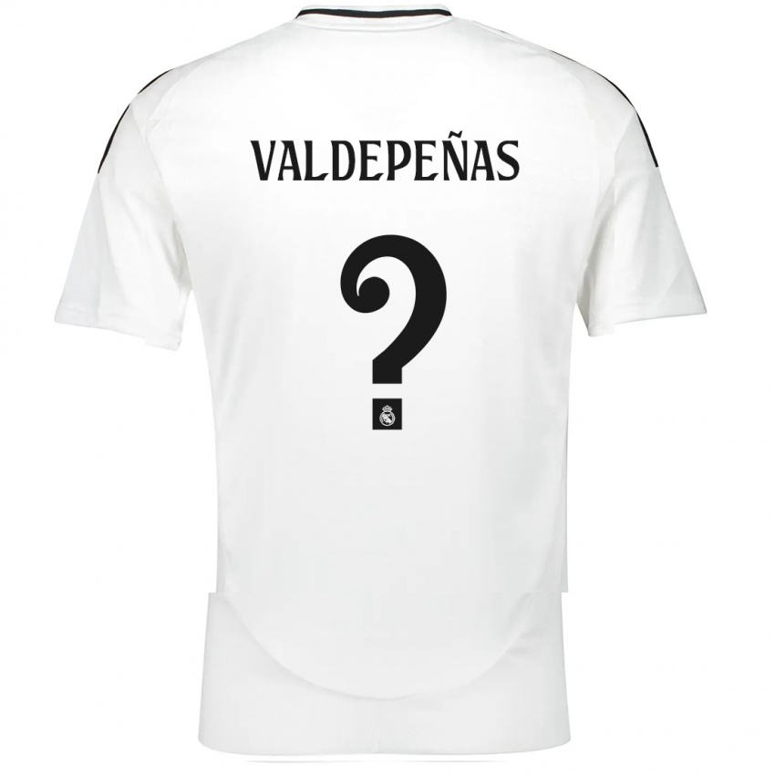 Kinder Víctor Valdepeñas #0 Weiß Heimtrikot Trikot 2024/25 T-Shirt Österreich