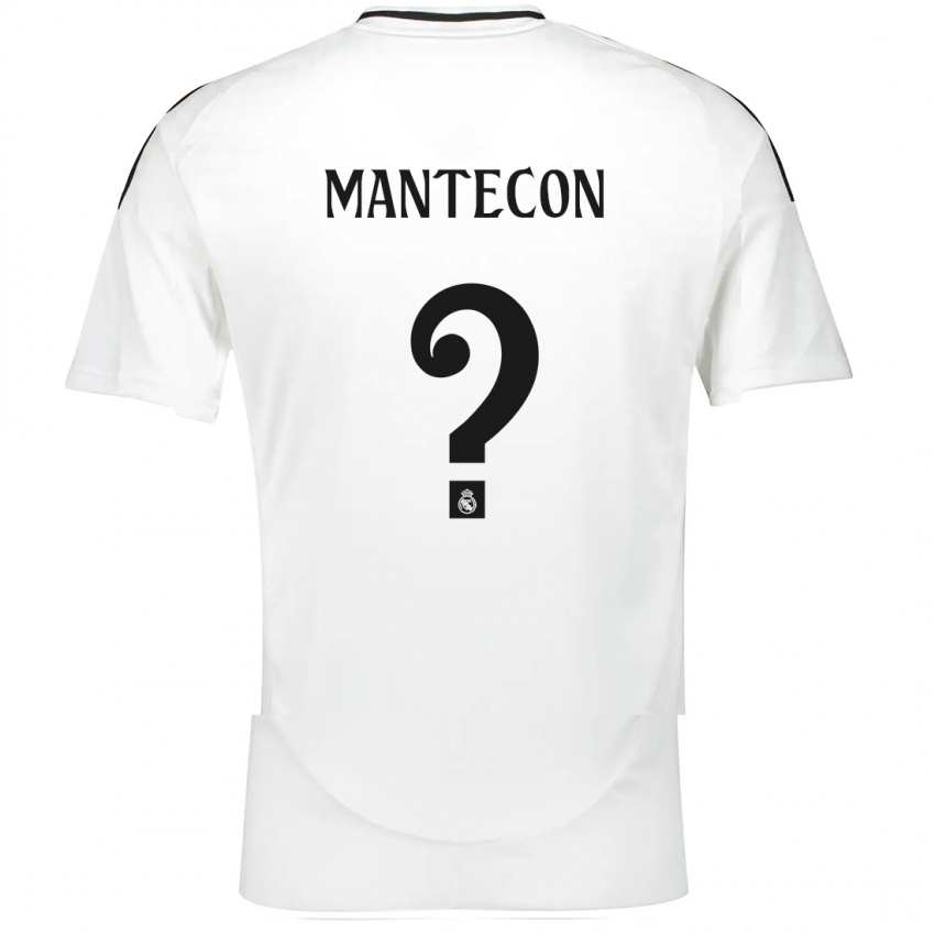 Kinder Hugo Mantecon #0 Weiß Heimtrikot Trikot 2024/25 T-Shirt Österreich