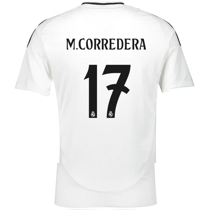 Kinder Marta Corredera #17 Weiß Heimtrikot Trikot 2024/25 T-Shirt Österreich