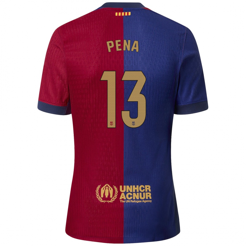 Kinder Inaki Pena #13 Blau Rot Heimtrikot Trikot 2024/25 T-Shirt Österreich